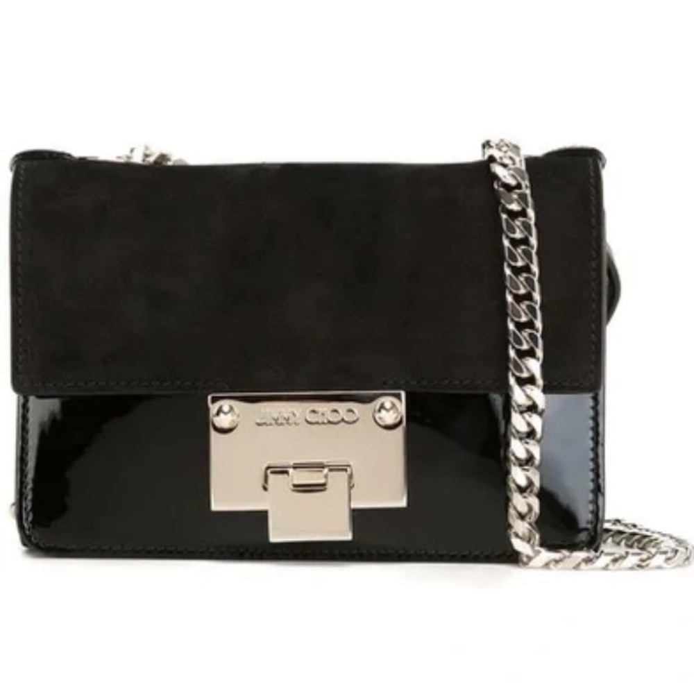 AUTHENTIC- Jimmy Choo - REBEL SOFT MINI SPT - Black - Authentic
